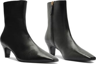 Schutz Dellia Womens Boots Black : 6.5 M, Leather