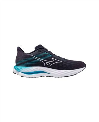 Mizuno Mens Wave Inspire 21 Running Shoe In Odyssey Grey/white
