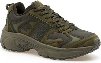 Napapijri Grijsgroene Sneaker voor MI5 Operaties - Heren - Sneakers - Groen - 40 EU - Schoenen