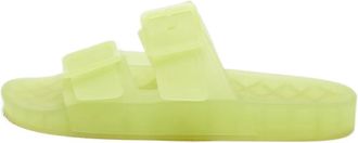 Balenciaga Sandali slides Mallorca con fibbia - Verde