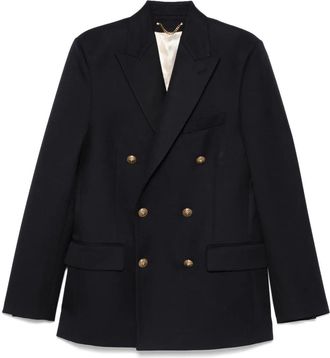 Golden Goose Blazer Doppiopetto In Misto Lana-Uomo