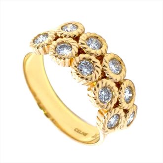 Celine Yellow Gold (18K) Band Ring (Pre-Owned)
