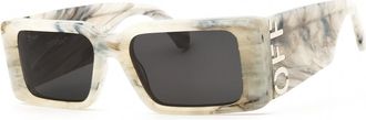 Off-white MILANO 0807 Mens Sunglasses Brown Size 54