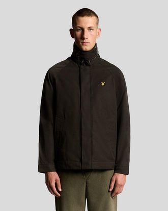 Lyle & Scott Tartan gevoerde jachtjas - zwart