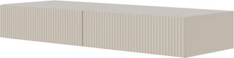 Selsey Veldio - Consolle Sospeso Con 2 Cassetti - 110 Cm - Beige Grigio - Selsey