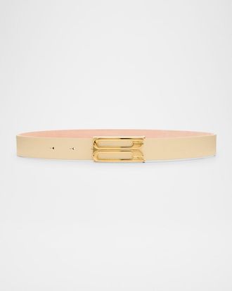 ベルト VICTORIA BECKHAM Woman Belt Black 1324ABL006058A 1 Leather belt in black - Victoria Beckham | Mytheresa