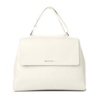 Orciani Handbags, female, White, Size: ONE SIZE Sveva Sense Small