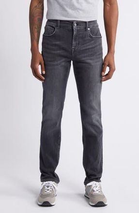 7 For All Mankind Slimmy Slim Fit Jeans in Graphite at Nordstrom Rack, Size 29