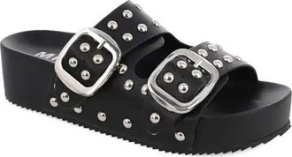 Mia Quennie Platform Sandal in Black at Nordstrom, Size 7.5