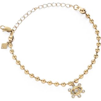 Alex and Ani Evil Eye Ball Chain Bracelet in Gold at Nordstrom