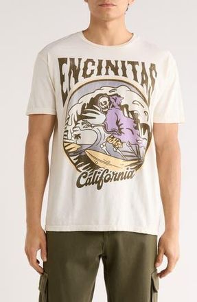 Goodie Two Sleeves Encinitas Surfer Graphic T-Shirt in Whisper White at Nordstrom Rack, Size Xx-Large