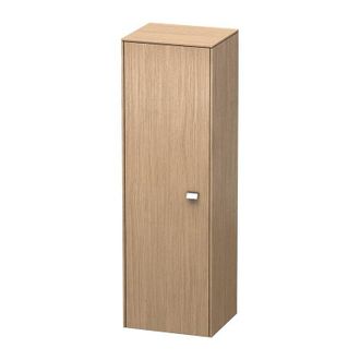 Duravit Armario Semi-elevado Duravit Brioso 133,0x42,0x36,0 Cm, 1 Puerta, Abatible A La Izquierda, Color (frente/cuerpo): Roble Europeo, Mango Cromado - Br131