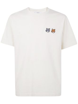 Maison Kitsuné Double Bold Fox Head Comfort Tee-Shirt Clothing
