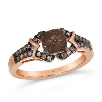 Le Vian Ladies Vivids Rings set in 14K Strawberry Gold