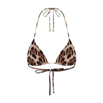 Dolce & Gabbana Bikinis, female, Beige, Size: S Sliding Triangle