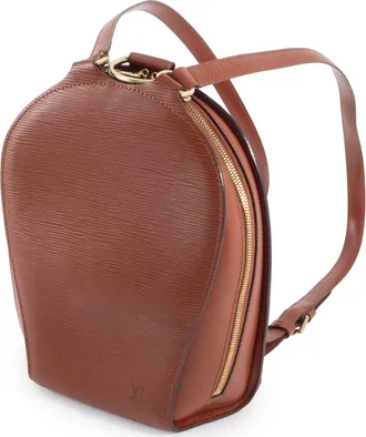 Louis Vuitton Epi Kenyan Brown Epi Leather Backpack (Pre-Owned)