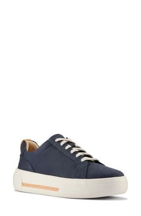 Clarks Hollyhock Walk Sneaker in Navy Nubuck at Nordstrom Rack, Size 7.5