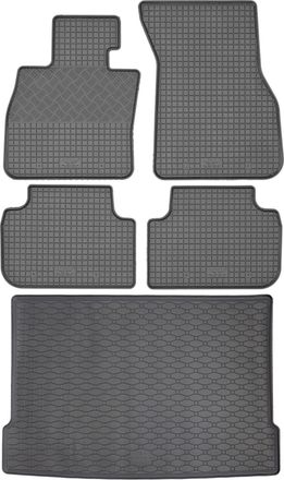 OEM Juego De Alfombrillas De Goma Para Coche Y Alfombrilla Para Maletero Para Bmw Serie 1 F40 Hatchback A Partir De Septiembre De 2019