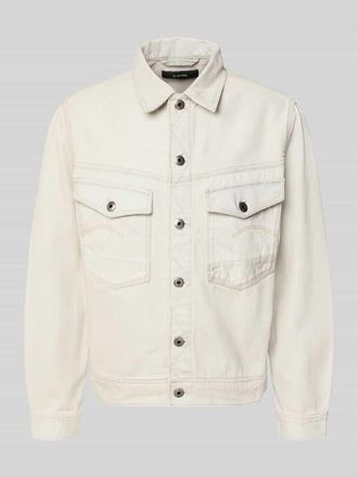 G-Star Jeansjacke mit Brusttaschen Modell Dakota in Hellblau, Gr&ouml;&szlig;e XXL