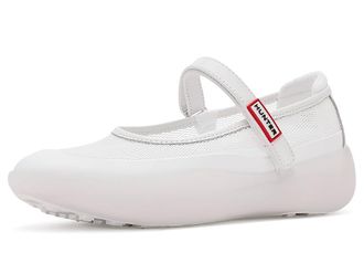 Hunter Mire Womens Dress Flat Shoes White Mesh : 10 M, Textile