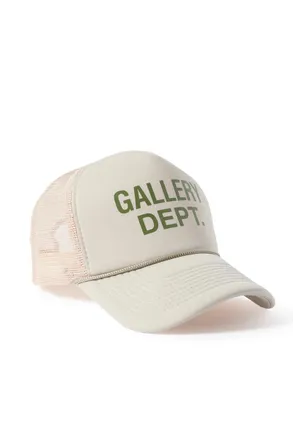 Gallery Dept. Logo-Print Foam and Mesh Trucker Cap
