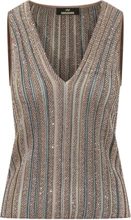 Missoni V-neck Truien - Dames - V-hals truien - Veelkleurig - XS - Truien & Vesten