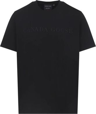 Canada Goose 1339M1 T-shirt - Heren - T-shirts - Zwart - M - Katoen - Tops