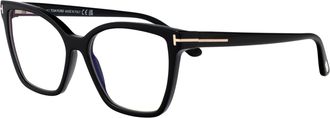 Tom Ford FT5812-B Eyeglasses - Black