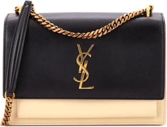 Saint Laurent Sunset Leather Medium crossbody bag - Multicolore