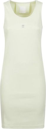 Givenchy Short Dresses, female, Green, Size: L Tank Top Mini Dress