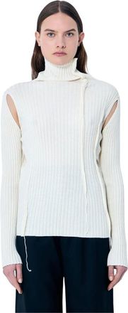 Maison Margiela Mujer, Jerseys, Blanco, Talla: M