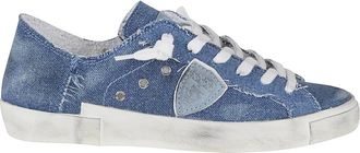 Philippe Model Lsd 1 Legere Sabot Denim - Dames - Sneakers - Blauw - 36 EU - Denim - Schoenen