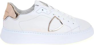 Philippe Model Temple Sneaker - Dames - Sneakers - Wit - 36 EU - Leer - Schoenen