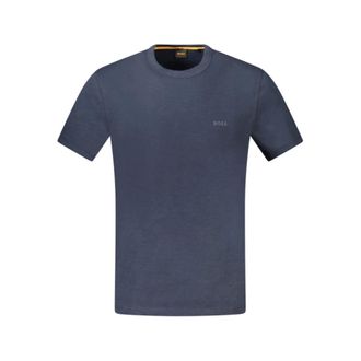 HUGO BOSS Hugo, T-Shirts, male, Blue, Size: 2XL T-shirt