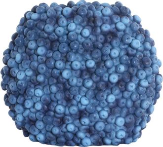Light & Living Vaso Light & Living Berries Azul Oscuro Pl&aacute;stico - 32x18x27,5 Cm