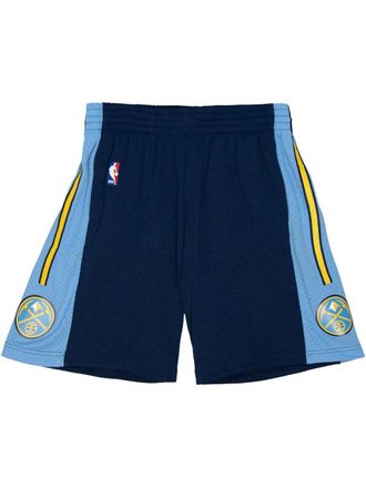 Mitchell & Ness Hardwood Classics Denver Nuggets 2006/07 authentic shorts - Blauw