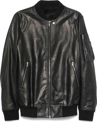 Rick Owens Classic Flight Leather Jacket