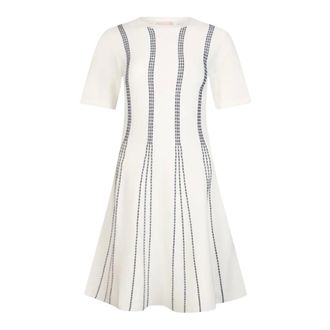 Liu Jo Knitted Dresses, female, Multicolor, Size: XS LIU JO White Dresses