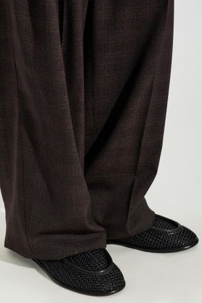 Dolce & Gabbana Shoes With Decorative Weave, Mens, Black