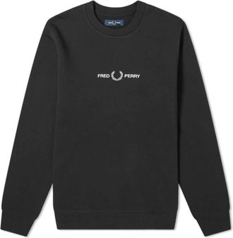 Fred Perry Uomo, Felpe, Nero, L, new