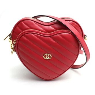 Gucci Pre-owned Cross Body Bags, female, Red, Size: ONE SIZE Pre-owned Leather crossbody-bags