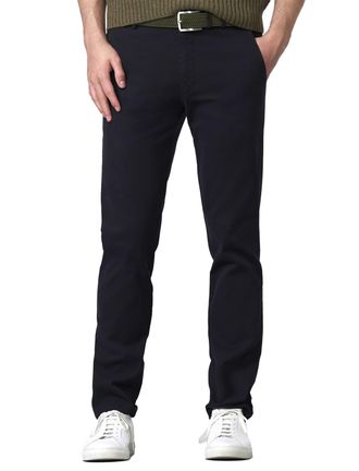 Meyer katoenen broek Meyer Bonn donkergrijs