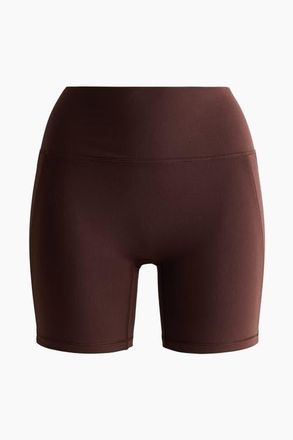 H&M Softmove Pocket Cycling Shorts in Warm Brown at Nordstrom, Size Xx-Large