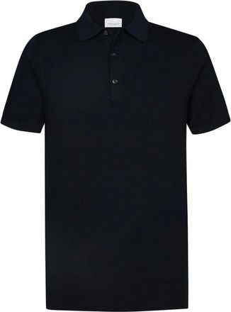 Profuomo Tops, Heren, Blauw, 2Xl, Katoen, Luxury Basic Polo
