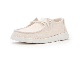Hey Dude Wendy Stretch Jersey Womens Walking Shoes Oatmeal : 10 M, Polyester