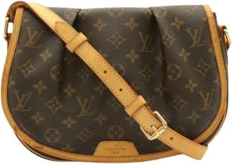 Louis Vuitton Pre-owned Monogram Schoudertas - Dames - Vintage Schoudertas - Bruin - ONE Size - Vintage