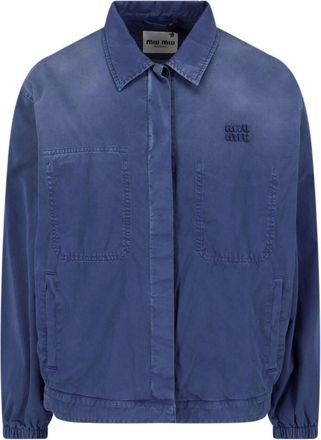 Miu Miu Giacca In Cotone
