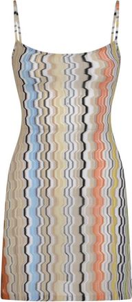Missoni Korte Cover Up - Dames - Kleedjes - Veelkleurig - XS - Kleedjes