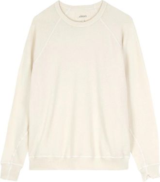 The Great. College Sweatshirt - Dames - Sweatshirts - Beige - XS - Katoen - Hoodies & sweatvesten