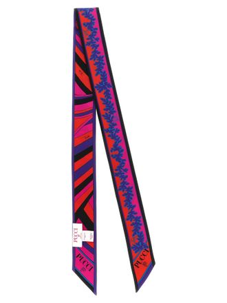 Emilio Pucci Silk Foulard Scarf - Multicolor
